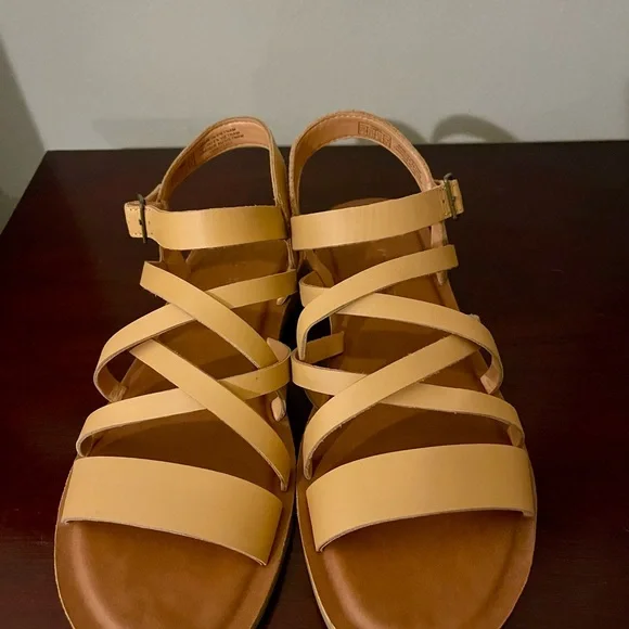Toms Women's Sephina Tan Strappy Sandals - Picture 3 of 5